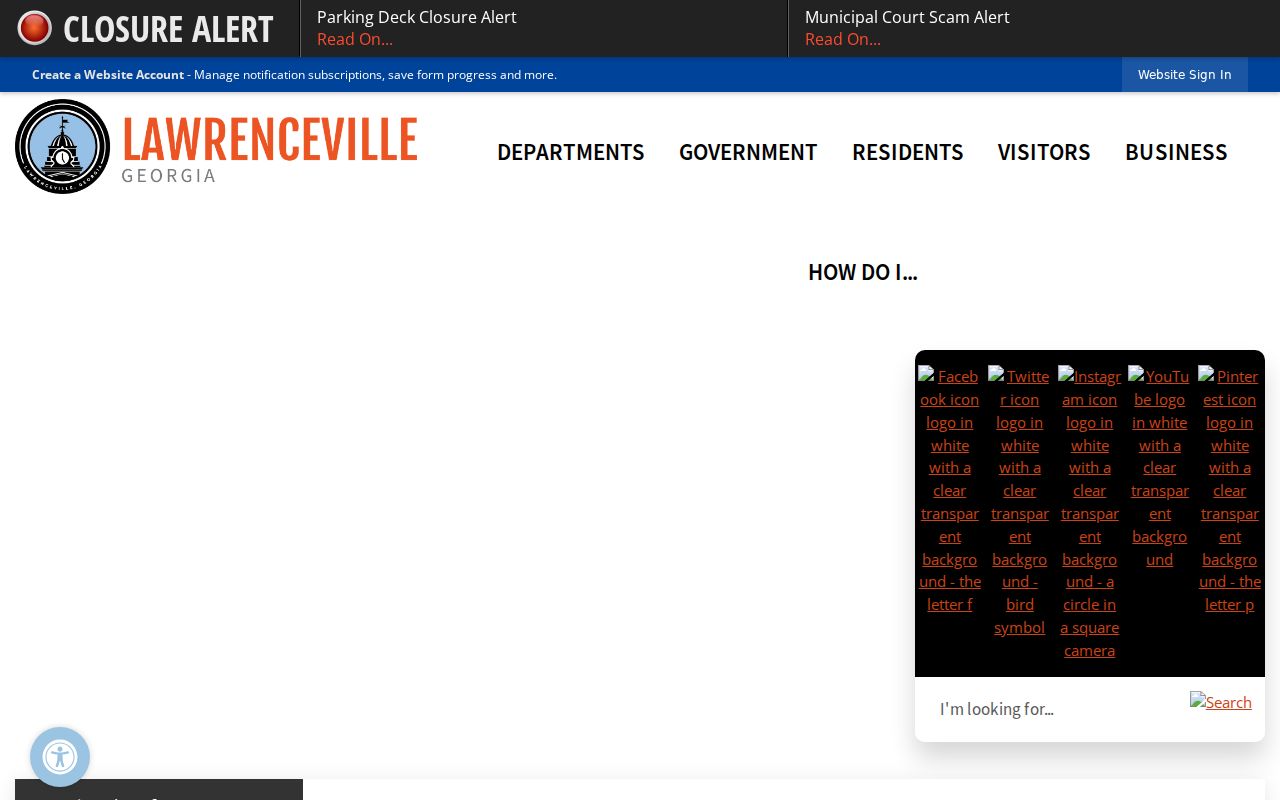 Lawrenceville court records payment deadline fees and scam notice